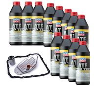 12L Liqui Moly Olio Trasmissione ATF 1100 per Jeep Cherokee 2.4 Laredo 3.7