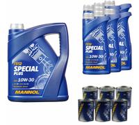 12L MANNOL 7512 Special Plus 10W-30 olio motore Api Sn Acea A3/B3
