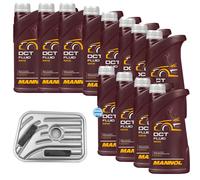 12L MANNOL DCT Fluid Olio Cambio + Filtro Olio Per Ford Kuga I 2.0 TDCi 4x4