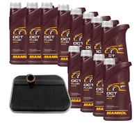 12L MANNOL DCT Fluid Olio Cambio + Filtro Olio Per Ford Kuga I 2.0 TDCi 4x4
