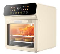 12L Multifunzionale friggitrice ad Aria tostapane con circolazione dell'Aria Calda a 360 ° e Finestra visibile, Perfetto per Una Cottura Sana e pasti per Famiglie