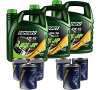 12L Olio Motore FANFARO LSX JP 5W-30 3x Dottore Del Motore + Flush Del Motore