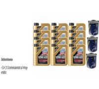 12L Olio Motore Liqui Moly Leichtlauf 10W-40 3X MANNOL Motor Doctor ADDITIV