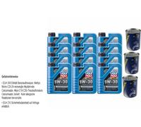 12L Olio Motore Liqui Moly Longtime High Tech 5W-30 3x Motor Doctor