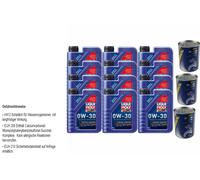 12L Olio Motore Liqui Moly Synthoil Longtime Plus 0W-30 3xMotor Doctor