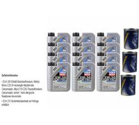 12L Olio Motore Liqui Moly Top Tec 4600 5W-30 3X MANNOL Motor Flush ADDITIV