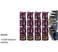 12L Olio Motore MANNOL Elite 5W-40 3xLeak-Stop+Motor Doctor+Motor Flush
