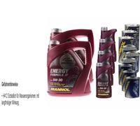12L Olio Motore mannol Energia Formula JP 5W-30 3xLeak-Stop + Doctor + Incasso