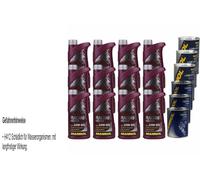 12L Olio Motore MANNOL Racing+Ester 10W-60 3xLeak-Stop+Flush Motore