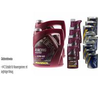 12L Olio Motore MANNOL Racing+Ester 10W-60 3xLeak-Stop+Motor Doctor+Motor Flush