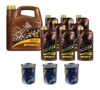 12L olio motore pemco idrive 102 20W-50 3x mannol Motor Doctor Additivo