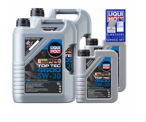 12L Originale Liqui Moly olio motore Top Tec 4600 5W-30 Acea C2 C3 Api Sn per