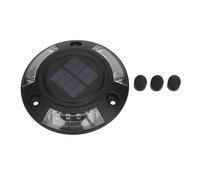 12LED Solar Dock Light 6V 1.8W IP68 Indicatore Stradale Impermeabile per Vialetto Esterno Passo Marciapiede Giardino (Illuminazione Blu)