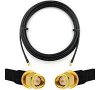 12m SMA Maschio a SMA Maschio cavo coassiale - HF-240 (equivalente a LMR 240) prolunga a bassissima perdita - per LTE Antenna esterna 4G 5G 6G Modem Amplificatore GSM Router WIFI Ripetitore cellulare