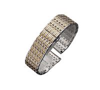 12mm 14mm 16mm 18mm 20mm Cinturino for orologio da donna con fibbia in acciaio inossidabile Cinturino for orologio Bracciale in acciaio ultrasottile Catena di piccole dimensioni con larghezza(Silver g
