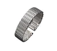 12mm 14mm 16mm 18mm 20mm Cinturino for orologio da donna con fibbia in acciaio inossidabile Cinturino for orologio Bracciale in acciaio ultrasottile Catena di piccole dimensioni con larghezza(Silver,1