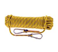 12mm Corda Da Arrampicata Statica Su Roccia 49ft 82ft 115ft 148ft 295ft 591ft Corda Di Fuga Resistente All'aperto Corda Di Salvataggio Antincendio Per Lavoro Di Canyoneering