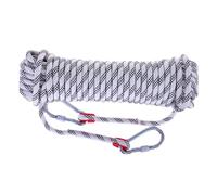 12mm Corda Da Arrampicata Statica Su Roccia 49ft 82ft 115ft 148ft 295ft 591ft Corda Di Fuga Resistente All'aperto Corda Di Salvataggio Antincendio Per Lavoro Di Canyoneering