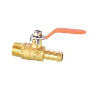 12mm Hose Barb x 1/2" BSP Female Thread Brass Shut Off Ball Valve Long Handle