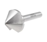 12mm x 40mm 90 gradi smusso HSS Fresa punta argentato
