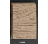 12mt di Zoccolino Battiscopa in MDF 80x15mm Becco di Civetta 13 Colori