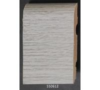 12mt di Zoccolino Battiscopa in MDF 80x15mm Becco di Civetta 13 Colori