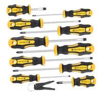 12pc Attraente Driver Set Flat Dirigenti Motore di Ricerca Velocità Costruzione Maniglia Custodia di Immagazzinaggio Professionale Attraente Driver