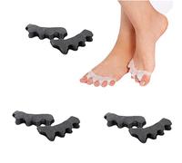 12PC Separatore in gel per i piedi, Separatore dita del piede, Divaricatore Per Le Dita Dei Piedi, distanziatore per le dita, per il sollievo dal dolore dell’alluce valgo