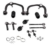 12pc Suspension Control Arm Ball Joint Sway Bar Tie Rod Kit Compatibile con 2WD Trucks Modelli 2004-2005