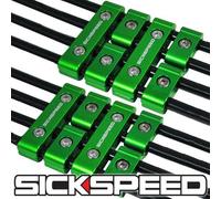 12PC Verde Filo Separatore Per 8MM 9MM 10MM MSD NGK Taylor Excel Accel Sbc
