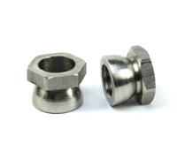 12pcs 1/2-13 Break-Away Al Taglio Dadi, Acciaio Inox, Antifurto Antiscasso, Ss