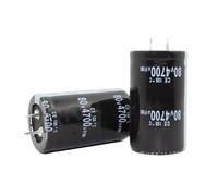 12PCS-2PCS 80v4700uf Condensatore elettrolitico radiale 4700uf 80V 30x50mm(6PCS)