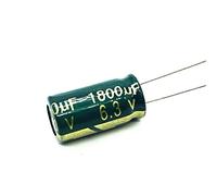 12pcs 6.3V 1800UF 8 * 16MM Condensatore elettrolitico in alluminio ad alta frequenza a bassa ESR/impedenza Dispositivi elettronici