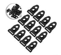 12PCS ABS Piedi Tenda Accessori Plastica Palo Della Tenda Titolari e Terra Chiodo di Fissaggio Componenti per Affidabile Campeggio Setup