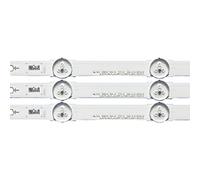12pcs Barra LED for Samsung UE48JU6430U UE48JU6500 UE48KU6400 UE48KU6500 UE48JU6400 UE48JU6000 UE48JU7500U UE48JU6060 UE48JU6072 (Size : 1set)