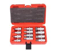 12Pcs Bit Socket Set Robusto Bussole Allen Professionale 1/2 Pollice Drive Drill Tools Kit Set Hardware Produzione Tool Set