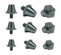 12Pcs Calcio Boot Spikes Calcio Borchie di Ricambio Calcio Tacchetti Borchie Scarpe Da Calcio Scarpe Da Pista Accessori Alluminio Calcio Sostituzione Calcio Tacchetti