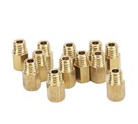 12pcs Carburatore Jet Main Jet Kit 90-200 Metalli in Metallo Robusti Ugelli Carboidrati per VM TMX TMX