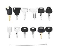 12Pcs Chiave Interruttore Avviamento Motore per Veicoli Edili Ignizione