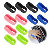 12pcs Clip digitopressione emicrania & stress - Set anelli digitopressione, massaggio mani portatile, braccialetti riutilizzabili per relax, sollievo mal di testa, sonno, sport, ufficio, viaggio