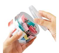 12pcs Clip Fermacarte Colorati, Metallo Resistente, 51mm, Fermagli Multiuso per Documenti e Ricevute - Design Colorato, Compatto e Portatile, Ideale Ufficio e Studio