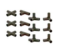 12PCS Connettori per Serra 16MM Tipi per Giardinaggio Stabilità e Struttura