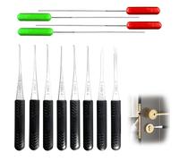 12PCS Estrattore Chiave Rotto 0,2-0,4 MM Utensili Per Estrazione Di Chiavi Rotte, Kit Gancio Serratura Estrattore Chiave Per Fabbri Manutenzione E Formazione Riparazioni