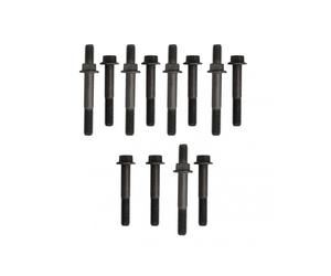 12PCs Exhaust Manifold Gasket Bolts Automobile Exhaust Accessory Replacement for Dodge Ram 5.9 6.7 YEMAA