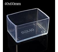 12PCS Gomma Sedia Le- Rectangle-Covers Tavolo Mobili Piedi Proteggi-Pavimento UK