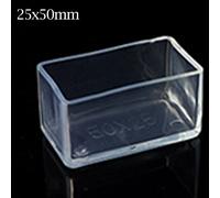 12PCS Gomma Sedia Le- Rectangle-Covers Tavolo Mobili Piedi Proteggi-Pavimento UK