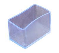 12PCS Gomma Sedia Le- Rectangle-Covers Tavolo Mobili Piedi Proteggi-Pavimento UK