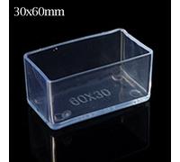 12PCS Gomma Sedia Le- Rectangle-Covers Tavolo Mobili Piedi Proteggi-Pavimento UK