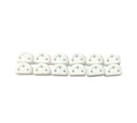 12pcs Guitar String Bridge Per Perle Fissaggio Per Perle Per Chitarre Classiche A 3 Buche In Plastica Per Perle