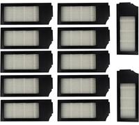 12pcs HQRP Filtri Per Ecovacs Deebot X1 Omni X1e Omni X1 Plus X1 Turbo Vuoto